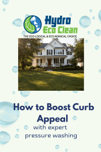 Boost your curb appeal with expert pressure washing services from Hydro Eco Clean. We deliver eco-friendly, professional results.