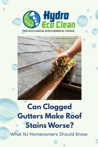 Clogged gutters can worsen roof stains, overflow, and exterior water damage. Learn the warning signs NJ homeowners should watch and when to schedule cleaning.
